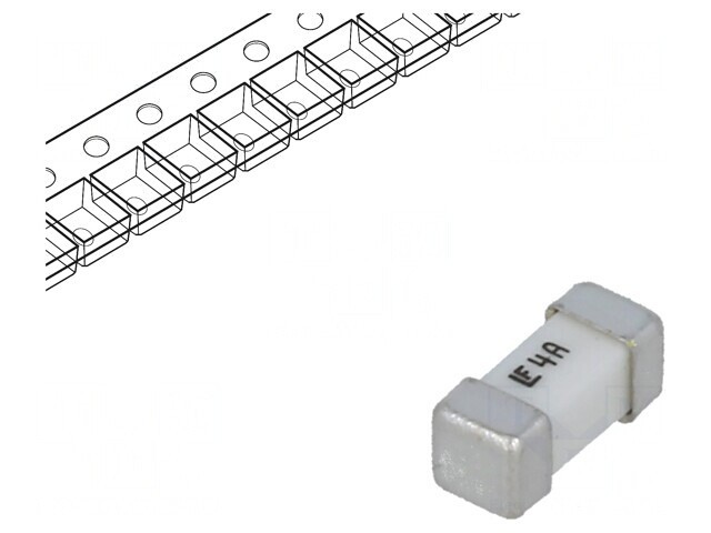 Siguranță Ultra-Rapidă 4A 125V SMD