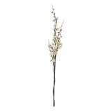 Cumpara ieftin Set 3 flori artificiale albe maro 7x7x115 cm