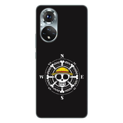 Husa compatibila cu Honor 50 Silicon Gel Tpu Model One Piece Logo foto