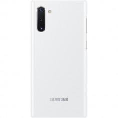 Husa Capac Spate Led Alb SAMSUNG Note 10 foto