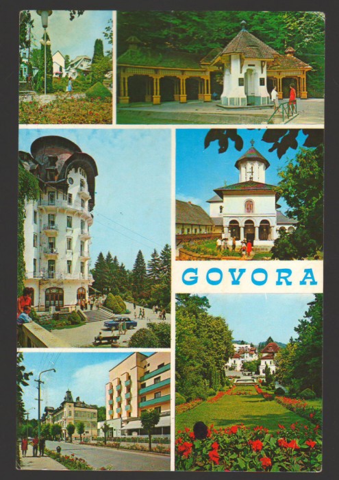 CPIB 19386 CARTE POSTALA - GOVORA, MOZAIC