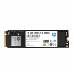 SSD HP, EX900, 500GB, M.2 2280, PCIeGen 3 (8Gb/s), R/W speed: 2100/1500 MB/s (PN: 2YY44AA#ABB) foto