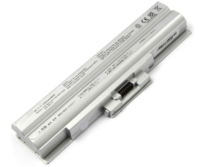 Baterie Sony ArgintieVaio VPCS11M9R B, Vaio VPCS11V9E B, Vaio VPCS11V9R B, Vaio VPCS11X9E B, Vaio VPCS11X9R S,