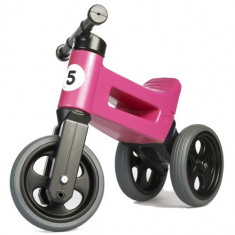 Tricicleta fara Pedale Rider Sport 2 in 1 Roz foto