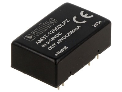 Convertor DC/DC 3W, 9&amp;divide;18VDC foto