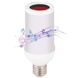 Bec LED, RGBW, bluetooth, telecomanda, difuzor, 9W