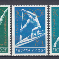 URSS RUSIA 1972 JOCURILE OLIMPICE MUNCHEN SERIE MNH