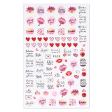 Abtibild unghii Love F628