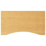 VidaXL Blat de birou, 100x60x2,5 cm, bambus