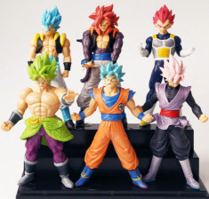 Set figurina Dragon ball Z get Super Goku Vegeta Blue GT anime 17 cm foto