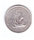 Moneda Statele din Caraibele de est 25 cents/centi 1965, stare buna, curata, America Centrala si de Sud, Cupru-Nichel