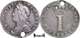 1753, 1 Penny (Maundy) - George al II-lea - Regatul Marii Britanii, Europa, Argint