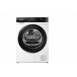 Uscator de rufe HEINNER HHPD-HMK90IVFC+++, Pompa de caldura, 9 kg, Clasa C, 14 programe, Suport incaltaminte, Baby Care, Alb