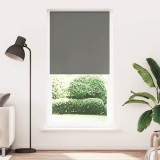 VidaXL Jaluzea cu role opace gri 115x230 cm Lățime material 110,7 cm
