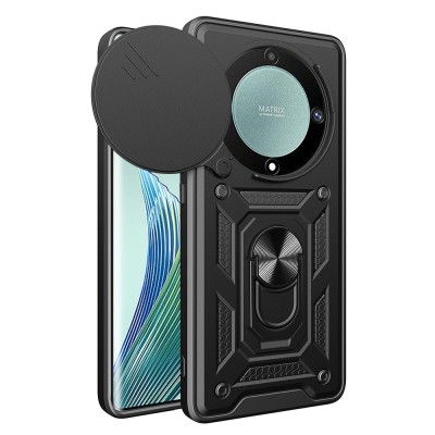 Husa Honor Magic5 Lite protectie camera Techsuit CamShield Series, negru foto