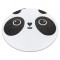 Covor PETIT PANDA cerc alb, cerc 160 cm