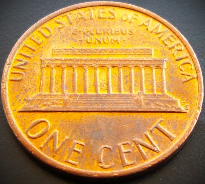 Moneda 1 CENT - SUA, anul 1981 * cod 2348 = A.UNC