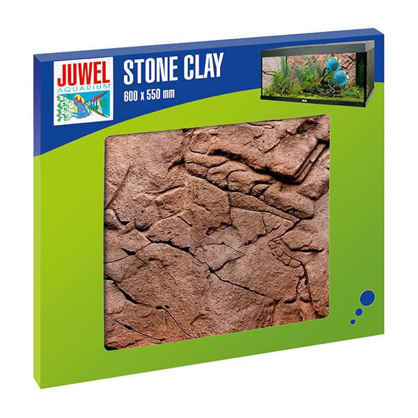 Decor fundal 3D acvariu, STONE CLAY