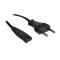CABLU alimentare Spacer casetofon, 1.8m, intrare Euro plug, iesire C7, 6A, negru, &quot;SPPW-EUPG-C7-6A-1.8&quot; (timbru verde 0.08 lei)