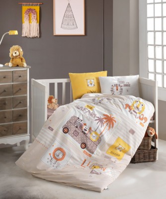 Lenjerie pentru pătuț de copii Clasy Lion foto