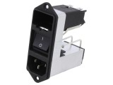 Conector de Alimentare AC 2A 250V IEC 60320