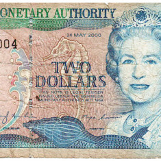 Bermuda 2 Dolari 2000 P-50 Seria 691004