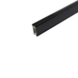 Plinta antistrop, rectangulara, pentru blat bucatarie, 65432, negru, 2 m