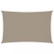 Parasolar, gri taupe, 4x7 m, tesatura oxford, dreptunghiular