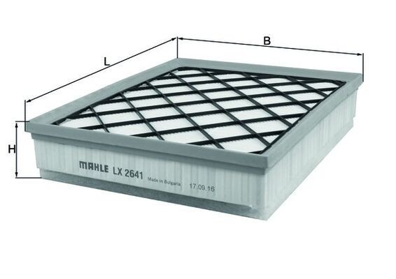 MAHLE LX 2641 Filtru aer