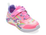 Cumpara ieftin Pantofi sport SKECHERS roz, UNICORN CHASER, din material textil
