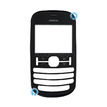 Carcasa frontala Nokia 201 Asha neagra