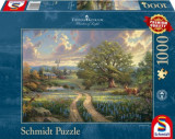 Puzzle 1000 piese - Thomas Kinkade - Country Living | Schmidt