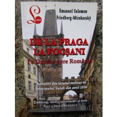 DE LA PRAGA LA FOCSANI - EMANUEL SALOMON FRIDBERG - MIROHORSKY