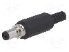 Conector alimentare DC, 12V, 2 pini, seria {{Seria producatorului}}, 5,5/2,1mm. SCHURTER - 4840.1201