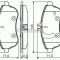 Set placute frana,frana disc MERCEDES C-CLASS T-Model (S204) (2007 - 2014) BOSCH 0 986 495 104
