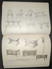 Fabricare MOBILA ARTISTICA si ELEMENTE DECORATIVE pt. MOBILIER &ndash; Taranu, Cristescu 367 pag ilustrata 1976 Editura Tehnica 24,5x17cm, stare foarte buna