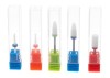 Set freze ceramice pentru unghii, 5 piese, universale, medie, puternica, multicolor