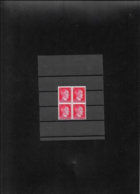 4 timbre Hitler nestampilate foto