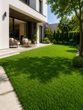 Cumpara ieftin Gazon Artificial Premium, Lungime Fir 38 mm, Latime 2m, Marime 200 x 200 cm, 3 Nuante de Verde, Fire Drepte si Carliontate, Imitatie Perfecta Gazon Na
