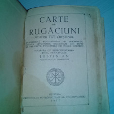 Carte de Rugaciuni Veche 1957,JUSTINIAN Patriarhul Bisericii Ortodoxe Romane