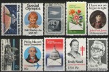 Lot timbre USA 3