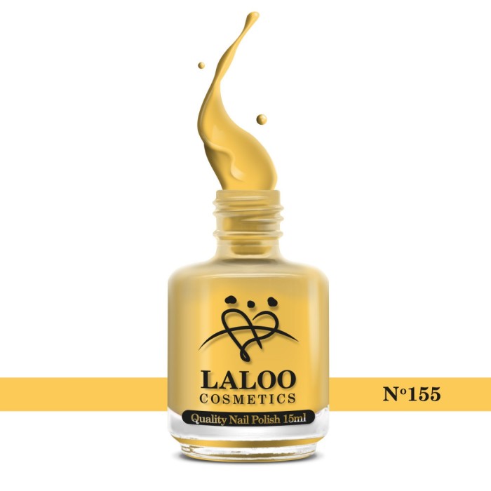 No.155 Saffron Yellow| Weekly Nail Polish 15ml
