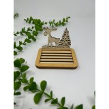 Suport pentru sapun din lemn de plop - Design Eco-Friendly