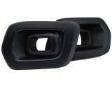 Set 2 Ornamente proiectoare ceata negru mat Ford Ranger T8 WildTrak 2019-2022 - FLCT8W