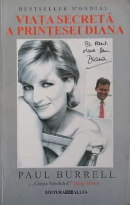 VIATA SECRETA A PRINTESEI DIANA-PAUL BURRELL foto