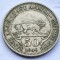85. Moneda Africa de Est 50 cents 1949
