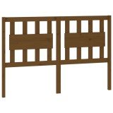 Cumpara ieftin Tablie de pat, maro miere, 145,5x4x100 cm, lemn masiv de pin