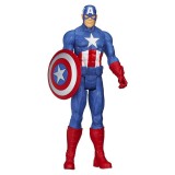 Figurina Marvel Avengers Assemble, Titan Hero Series, Captian America