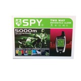 Alarma motocicleta, scuter, atv, functie pornire motor, senzor perimetru, senzor soc, actionare de la 5000 m, pager, 2 telecomenzi cu display