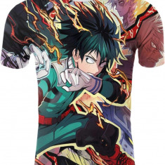 Tricou pentru Cosplay My Hero MHA - Tricouri cu gât cu sublimare cu imprimare 3D